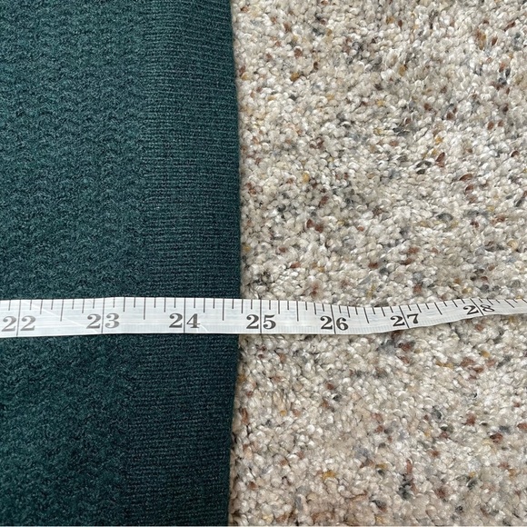 Loft Green Wide Sleeve Round Neck Knit Sweater Medium - Picture 8 of 8